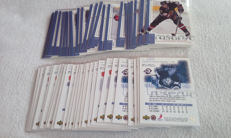 2000-01 UD Reserve NHL Partial Set  Pick your cards you need/want. - Image 2 of 4