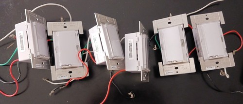 TiO TL4 Touchlite 4 Touchpad Controller Switch White- Lot of 6
