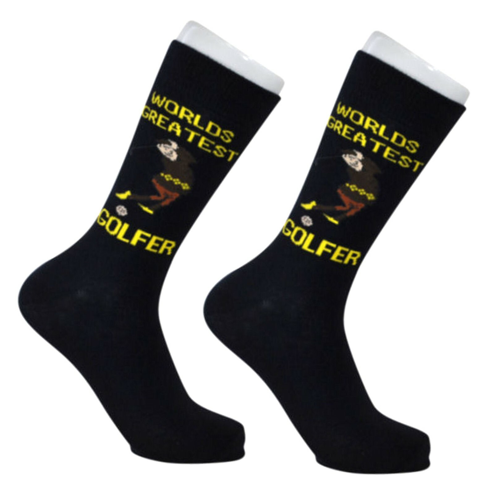 THE TIE STUDIO - World's Greatest Golfer Men's Novelty Socks