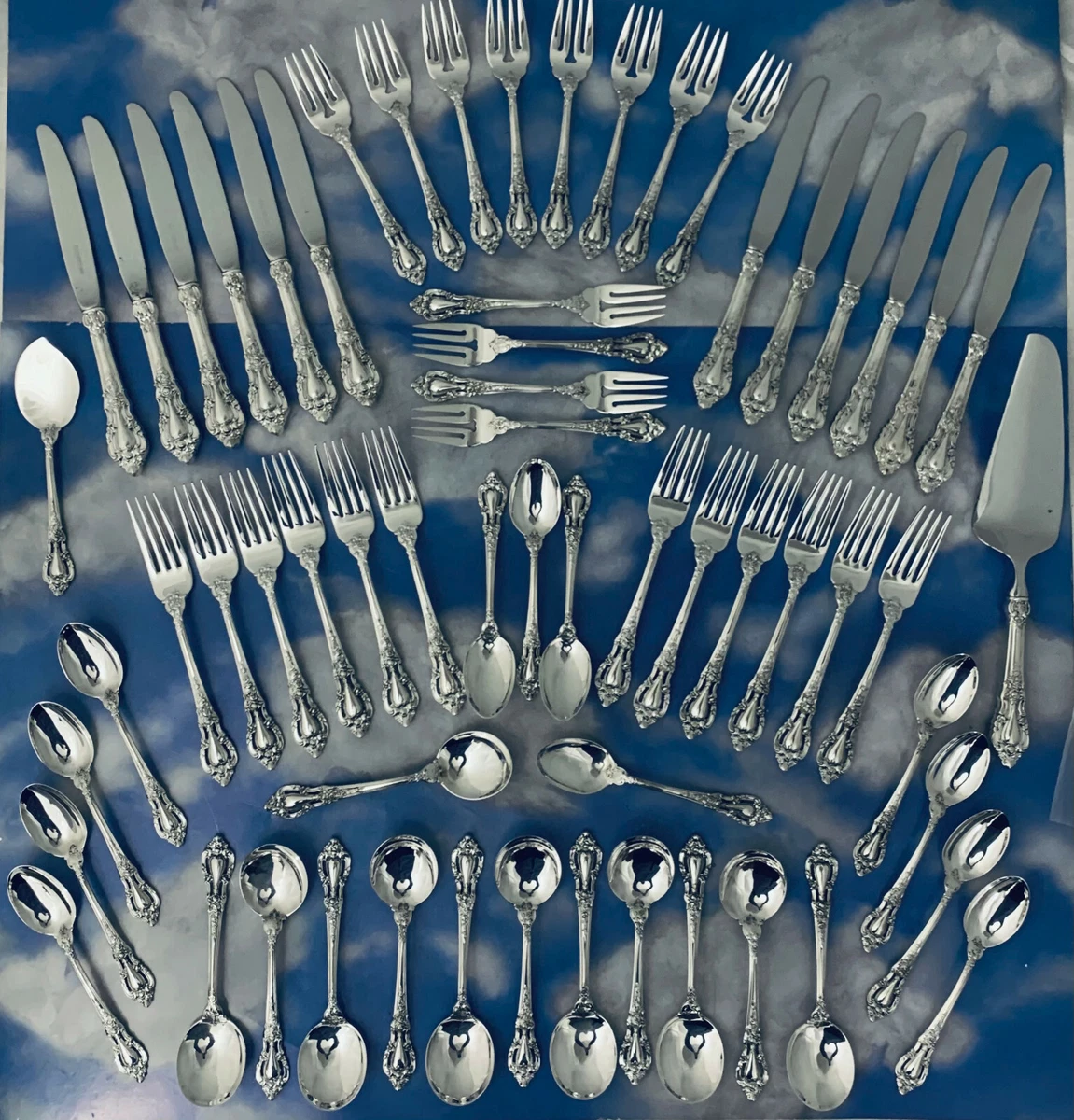 Eloquence sterling silver flatware sale