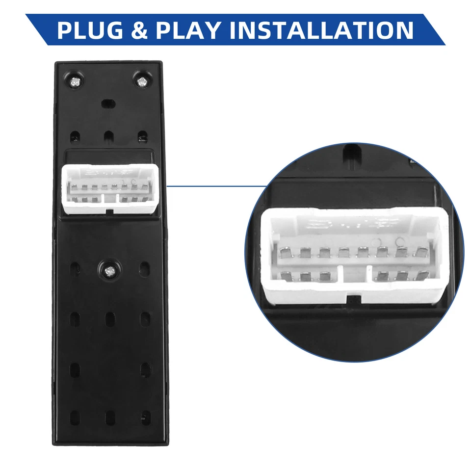 Electric Power Window Master Control Switch 93570-2E000 For Hyundai Tucson 05-09 Foto 4 de 4