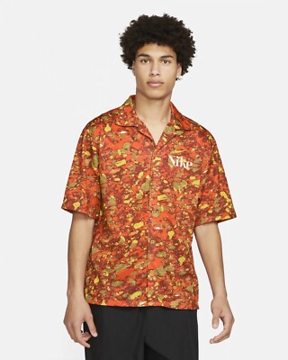 NIKE TREK DIVISION DRI-FIT RUGGED ORANGE DR9966-832 MENS TOP SIZE SMALL NEW 