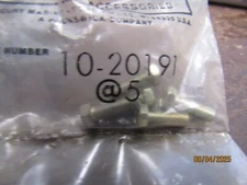 5 New OEM Mercury Quicksilver screws 10-20191