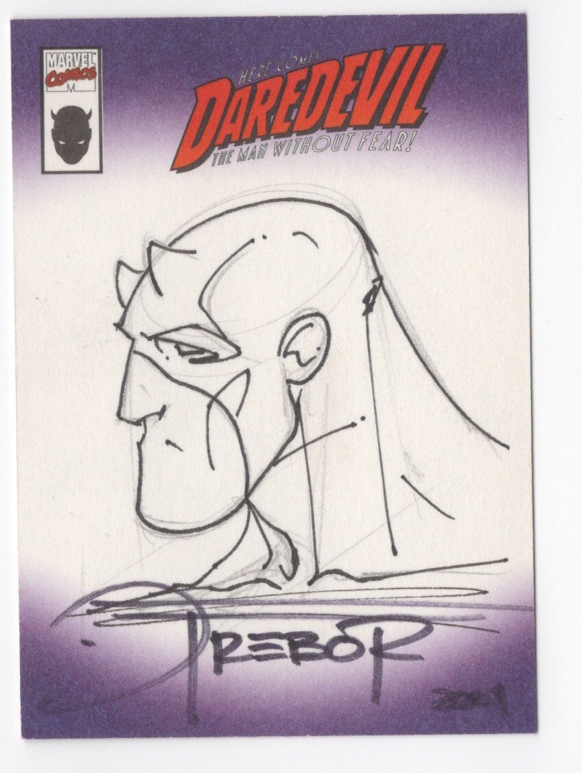 スケッチカード 直書き マーベル エレクトラ サイバー Sketch Card sketch-card-catalog-1024-x-576