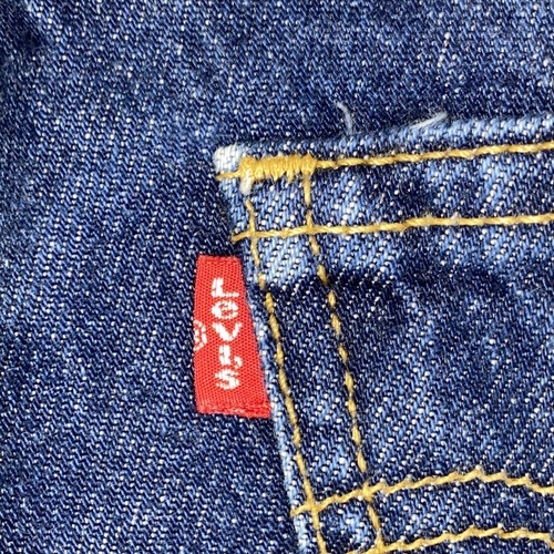 Levi’s Women’s Teens 560 Bootcut Red Tab Blue Denim Jeans Size 27 Australia Made - Picture 11 of 12