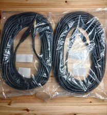 Sealed 2 Pcs Audio 2000'S E07150 1/4''TS to XLR Female 50 Ft Microphone Cable