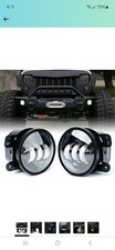 Xprite 4-inch Led Fog Lights 60w High-intensity Off-road Fog Lamp Jeep Wrangler
