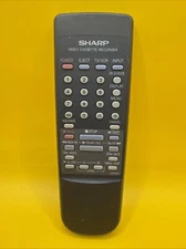 Genuine Sharp Remote Control G0006AJ Missing Battery Cover