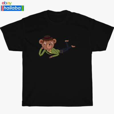 Party Pat Adventure Time Logo Black/Navy/Sport Grey/White Men's T-Shirt S-3XL