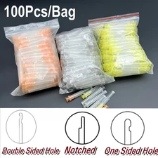 Dental Endo Irrigation Needle Tips 25/27/30G Lateral Double Side Hole Rinse tips