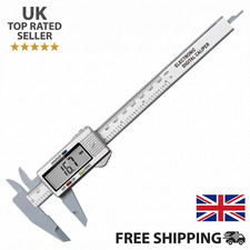 Electronic Digital Vernier Caliper 150mm Measuring Tool Stainless Steel with Lcd