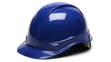 Pyramex Ridgeline Cap Style Hard Hat, 4-Point Ratchet Suspension, Non-Vented