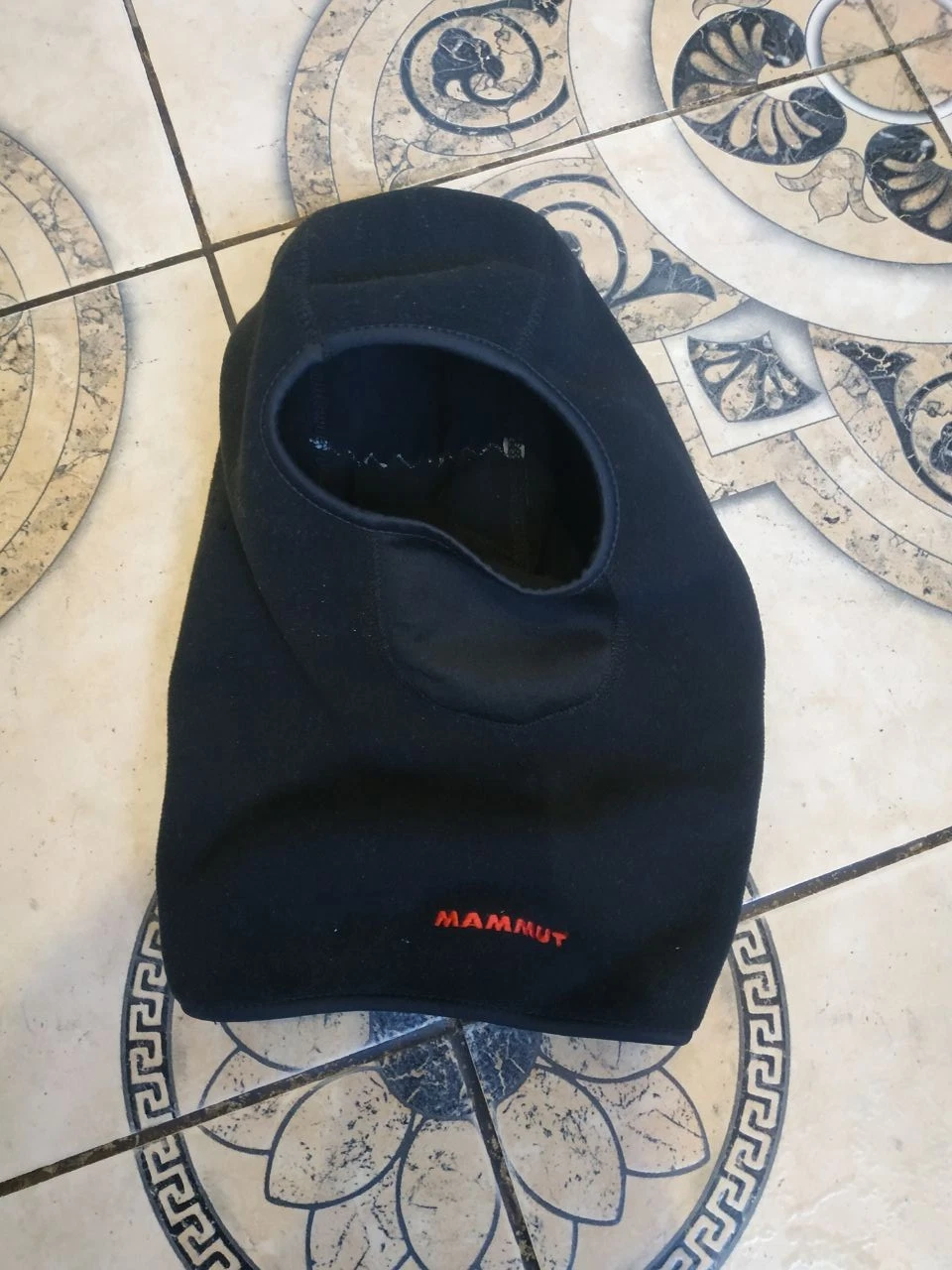 Mammut Balaclava Windstopper Gore-Tex Black Face Mask Ski Touring Size XS Romani