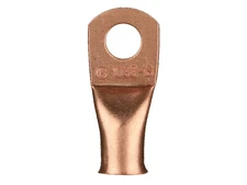 Install Bay CUR2014 Copper Uninsulated Ring Terminal 2/0 Gauge, 1/4", 5/Pkg