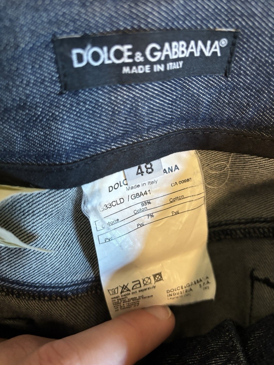 Dolce&Gabbana slim fit SS08 tape jeans View 5