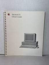Apple Macintosh II Owners Guide 1988