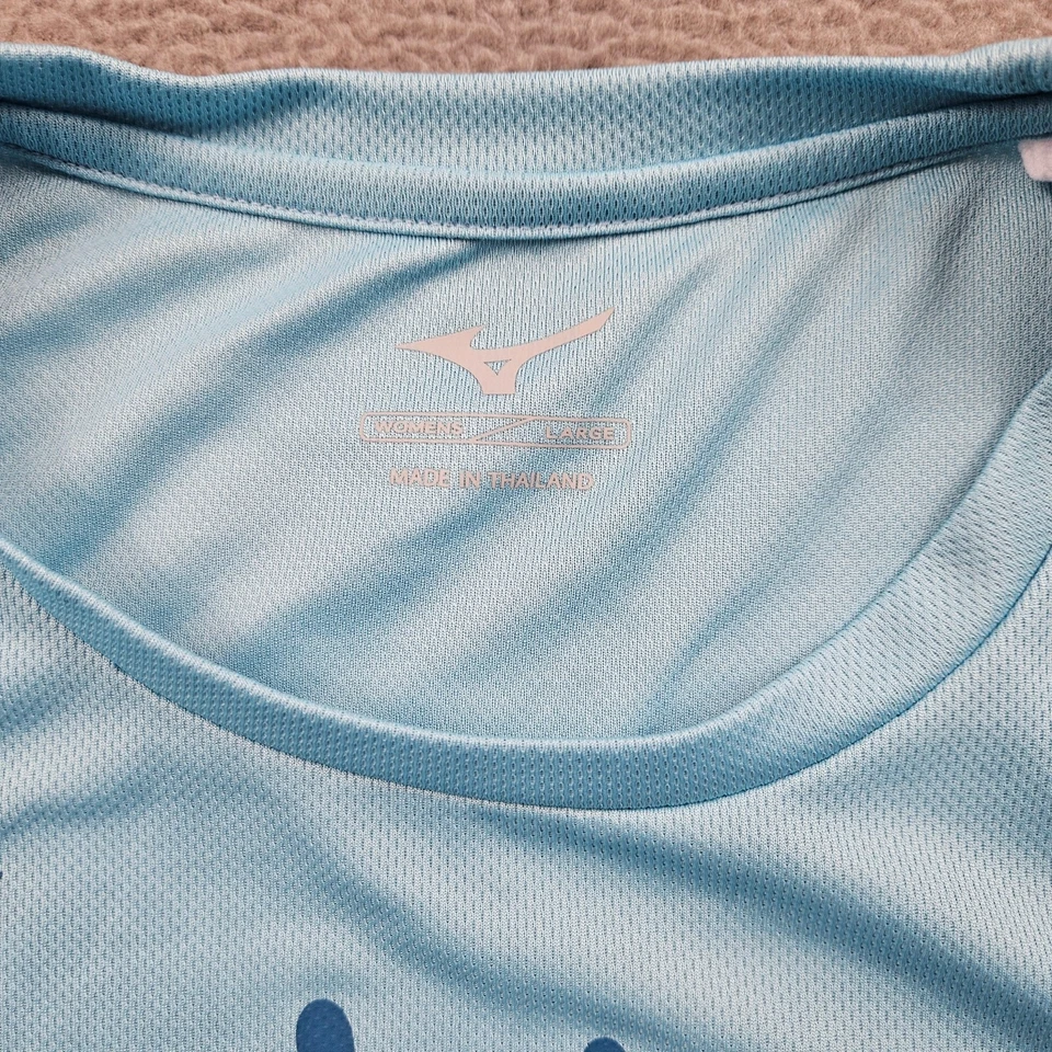 50th Honolulu Marathon Shirt Blue Womens L Running Aloha Sea Turtle - Image 2 of 4