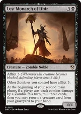 Lost Monarch of Ifnir 0011 MTG Commander: Aetherdrift Rare NP