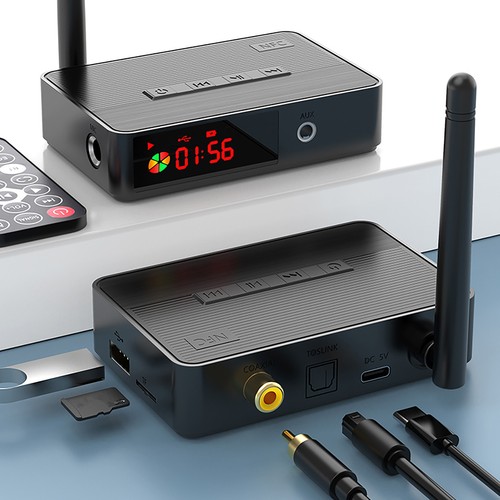 NFC Bluetooth 5.3 Receiver Optical Coaxial Wireless Audio Adapter - Afbeelding 4 van 14