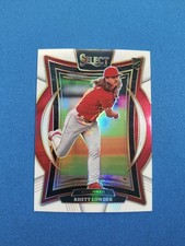 2025 Panini Select 59 RHETT LOWDER RC WHITE Prizm /99 concourse Cincinnati