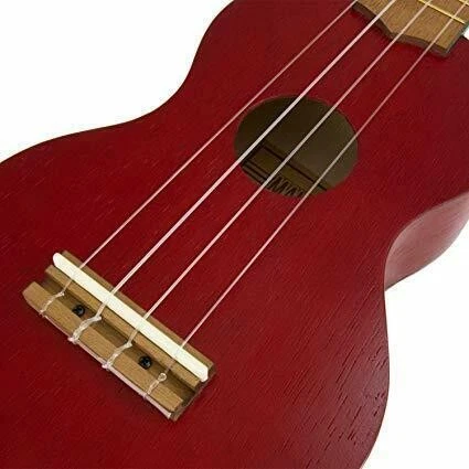 Mahalo Kahiko Soprano Ukulele Red including Bag  MK1TRED - Image 2 of 3