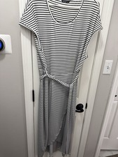 Plus Size Striped Dress
