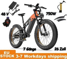 Lankeleisi RV800 PLUS 26" Elektrofahrrad 750W 20AH E-Mountainbike 7 Gäng E-Bike