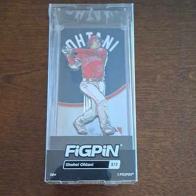 FiGPiN Shohei Ohtani S13 Enamelled Lapel Pin Animation Red White Metal