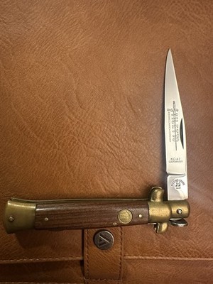 COLLECTIBLE KNIFE Stiletto Kissing Crane Germany Rostfrei KC-47