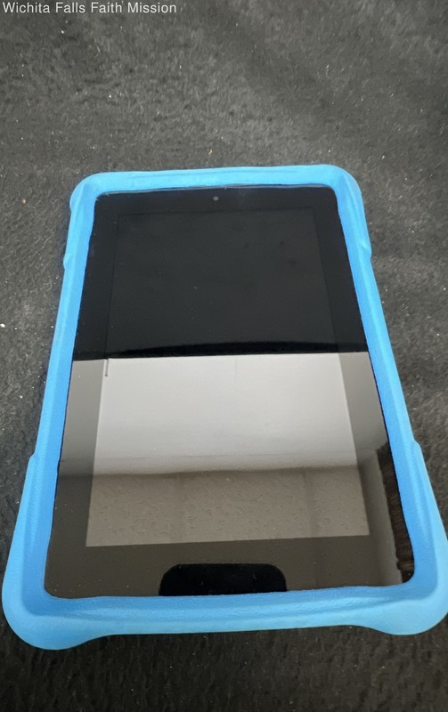 Amazon Fire Kids Edition Tablet Blue Bumper Case Included