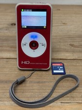 DXG-567V HD 720p 5.0 MP Mini Camcorder High Definition Red w/ 4GB Memory Card