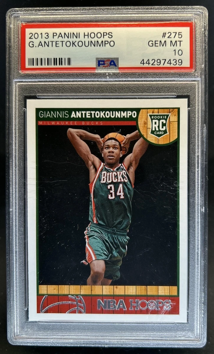 PSA10 NBAカード ヤニスアデトクンボ 2013プリズム ルーキーカード Giannis Antetokounmpo Professional Sports 10 Graded Basketball
