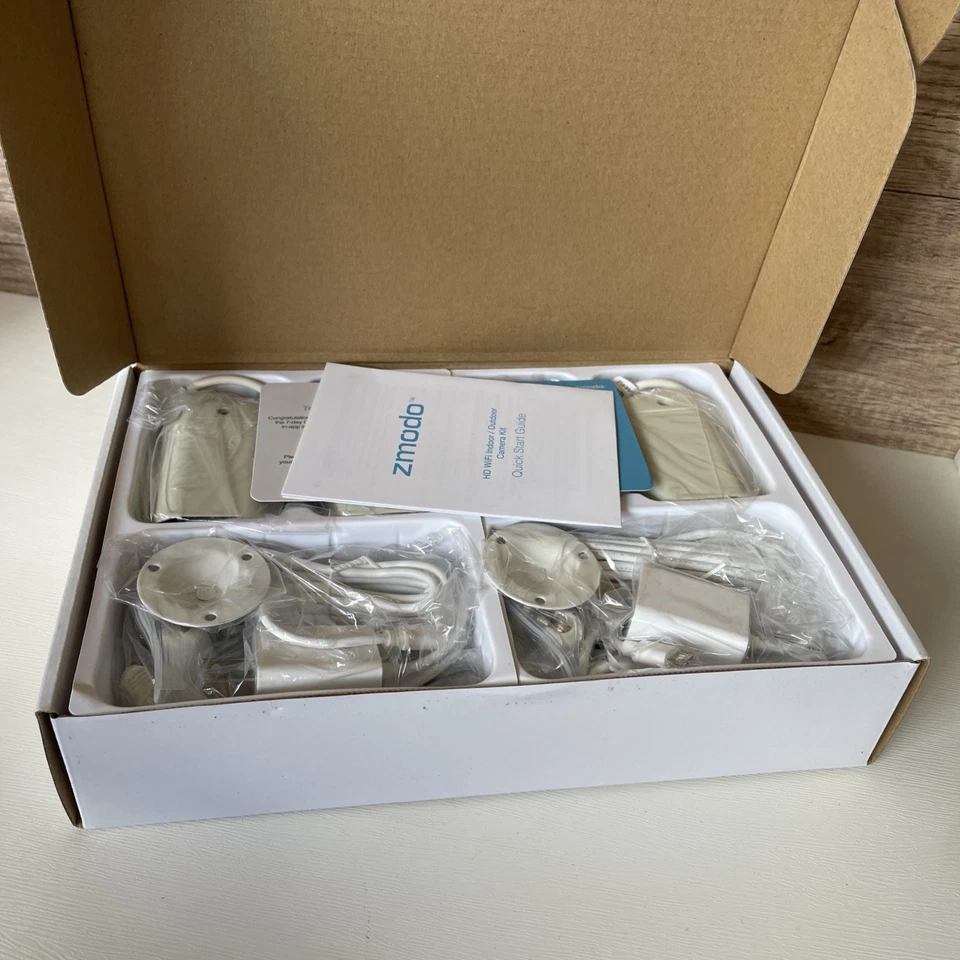 Zmodo ZP-IBH23-W 1080P 4 只装智能安保摄像头 WiFi - 全新 ZM-W0002-4 — 第 2/4 张图片