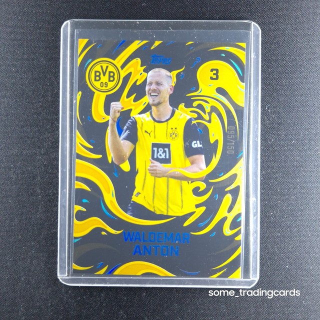 Topps Waldemar Anton - /150 BVB Passion 2024/25 Borussia Dortmund Team Set