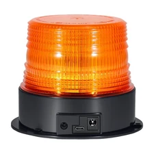 AnTom Magnetic Wireless Beacon Light, Rechargeable Emergency Flashing Warning