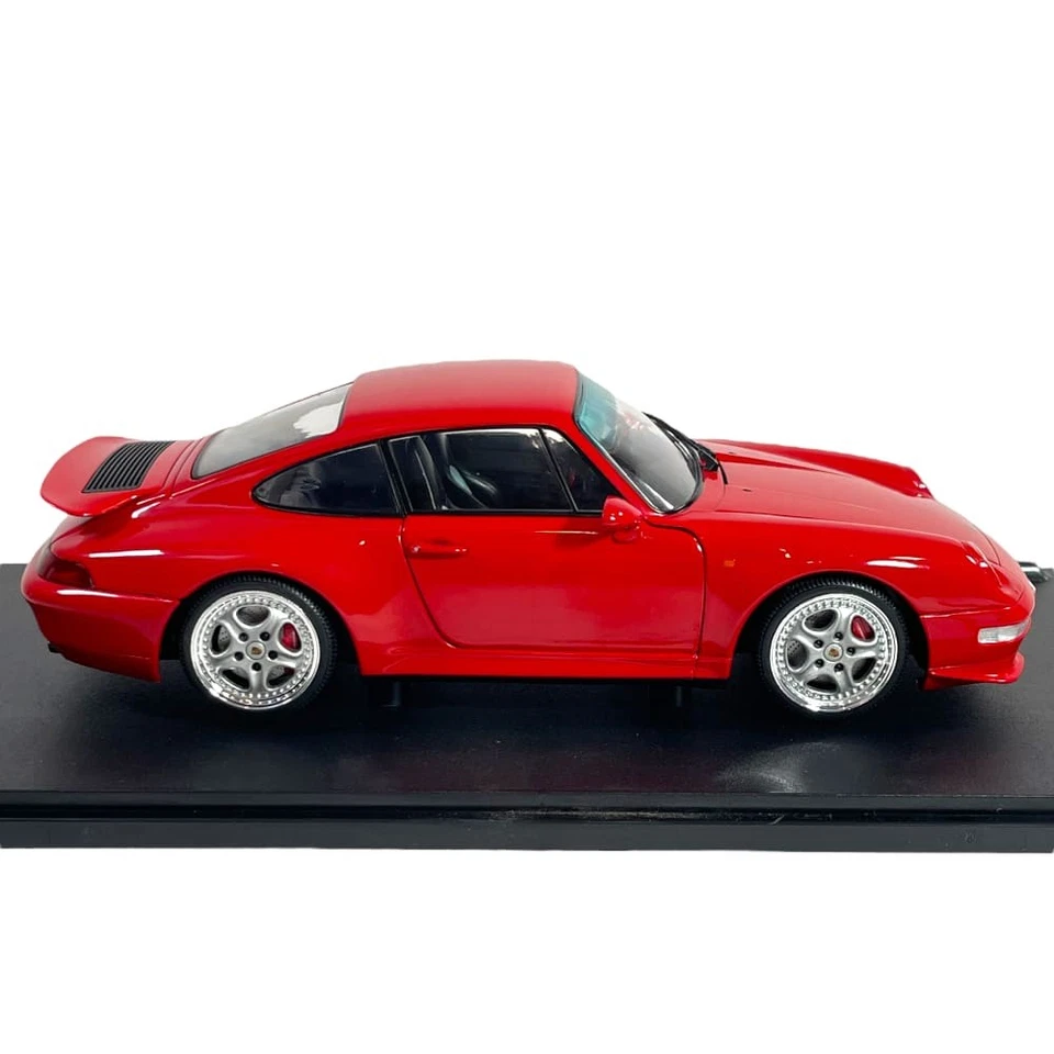 Modellino Auto Solido 1/18 Porsche 911 993 Carrera RS Indischrot 1997 - Immagine 3 di 4