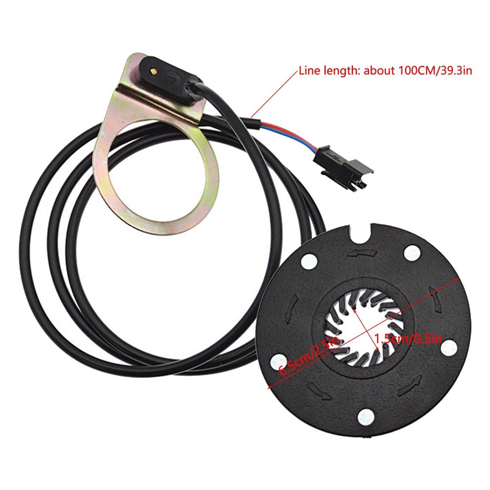 Speed Sensor Electric Bicycle Pedal PAS 5/8/12 Magnets E-bike System Assist NEW