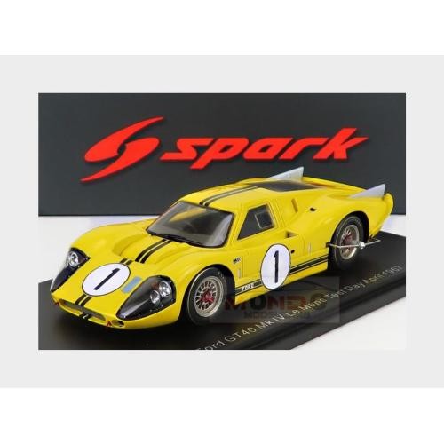 1:43 SPARK Ford Usa Gt40 7.0L V8 #1 Test Car 24H Le Mans