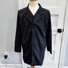 Cole Haan weather resistant Nylon Car Coat. Black. Size medium.