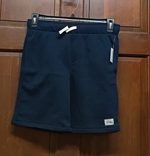 Old Navy Fleece Lined Sweat Shorts Navy Blue Boys Size XL 14-16 