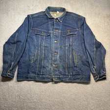 80s Branders By Dickies Jean Jacket Vintage Men s Size XL USA Distress