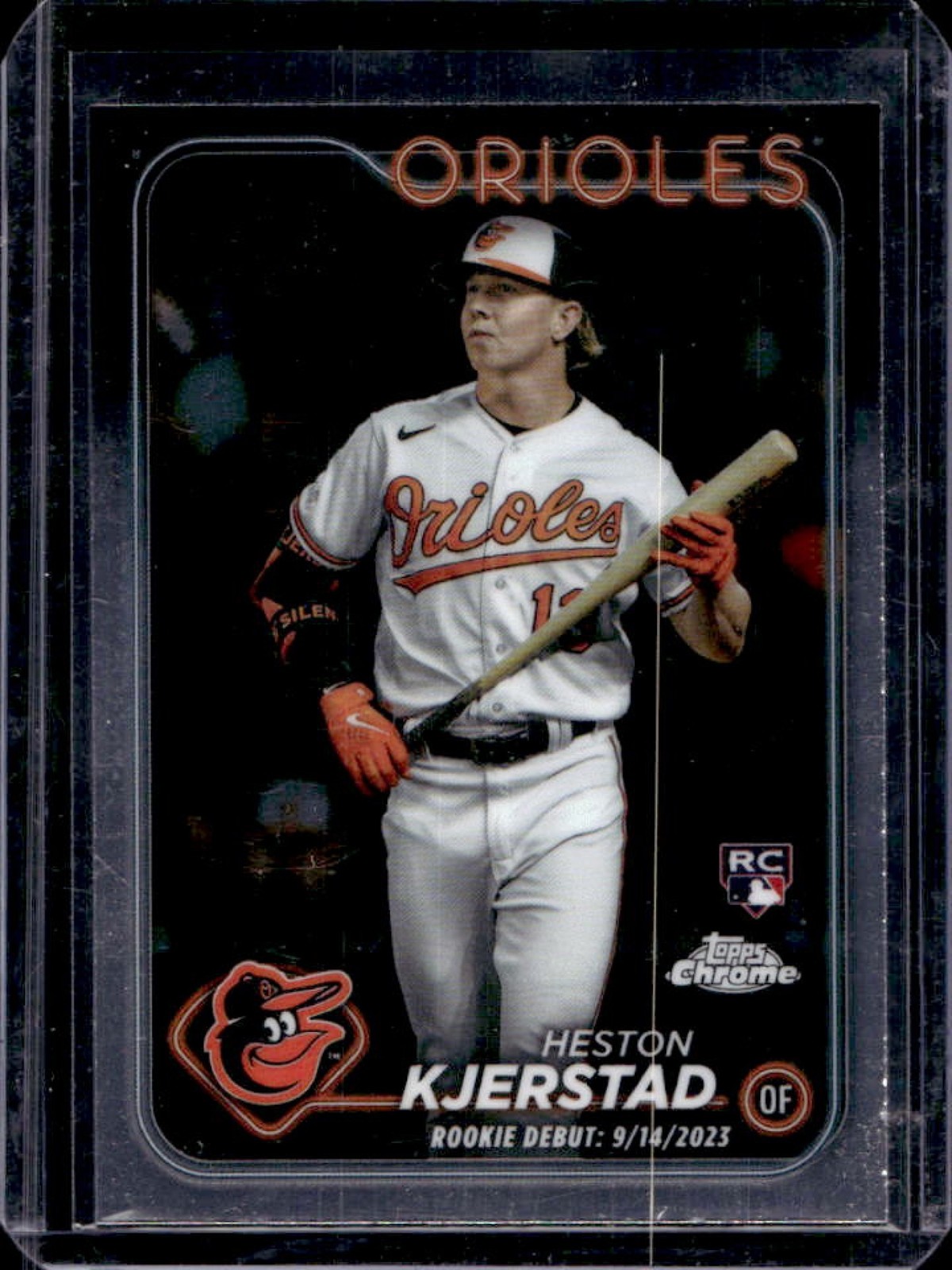 2024 Topps Chrome Update Heston Kjerstad RC Rookie #USC120 Orioles
