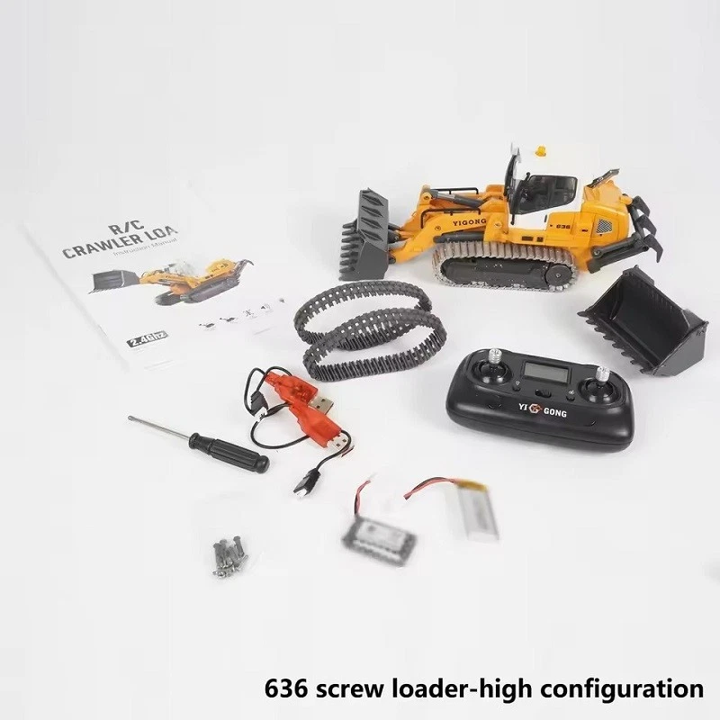 Excavator 1:50 LR636 2.4G RC Electric Lifting Tracked Loader Metal Ripper RTR - Image 2 of 4