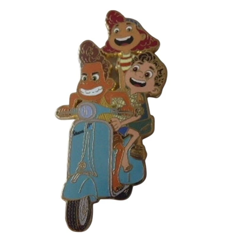 Disney Trading Pin 178970 PALM - Luca, Alberto, Giulia - Vespa
