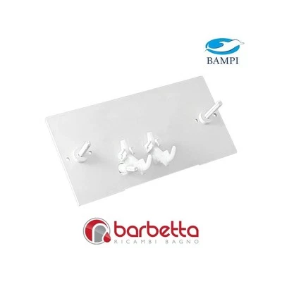 PLACCA CON LEVE 228x125 ANDROMEDA/CRUX RICAMBIO BAMPI CRIAND01+