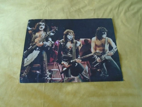 KISS CREATURES TOUR PHOTO PETE STILL MEGA RARE