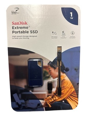 sandisk 1tb extreme portable external SSD SDSSDE53-1T00-ASRB  