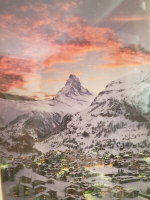 CLEMENTONI HIGH QUALITY COLLECTION ART#30771 THE MATTERHORN CERVIN 1000 PC PUZZL