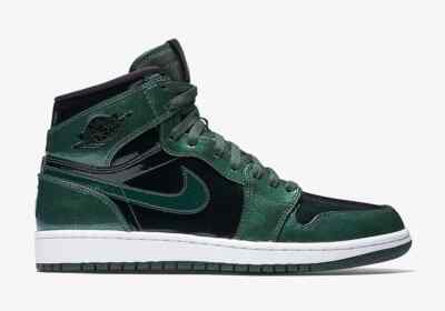 2016 Nike Air Jordan Retro 1 High OG SZ 8.5 Grove Green Anti  display picture 1