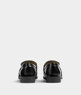 BOTTEGA VENETA Monsieur Leather Loafers Men’s In Black EU 41 US 8 Org $1,300 Bottega Veneta | Shoes | Bottega Veneta Monsieur Leather  main image 2